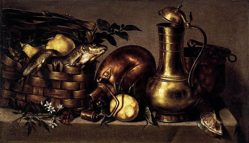 Antonio Ponce Still-Life in the Kitchen